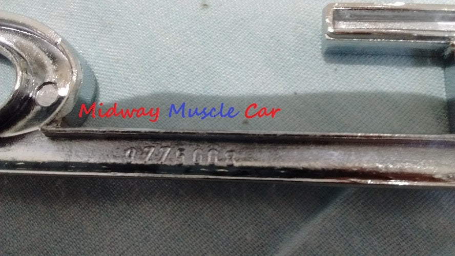 64 65 66 67 Pontiac GTO rear side quarter 1/4 panel GTO emblem