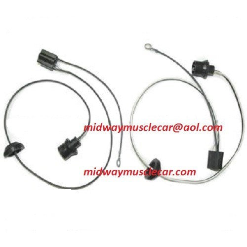 headlight bucket extension wiring harness 57 Chevy 150 210 bel air nomad 1957