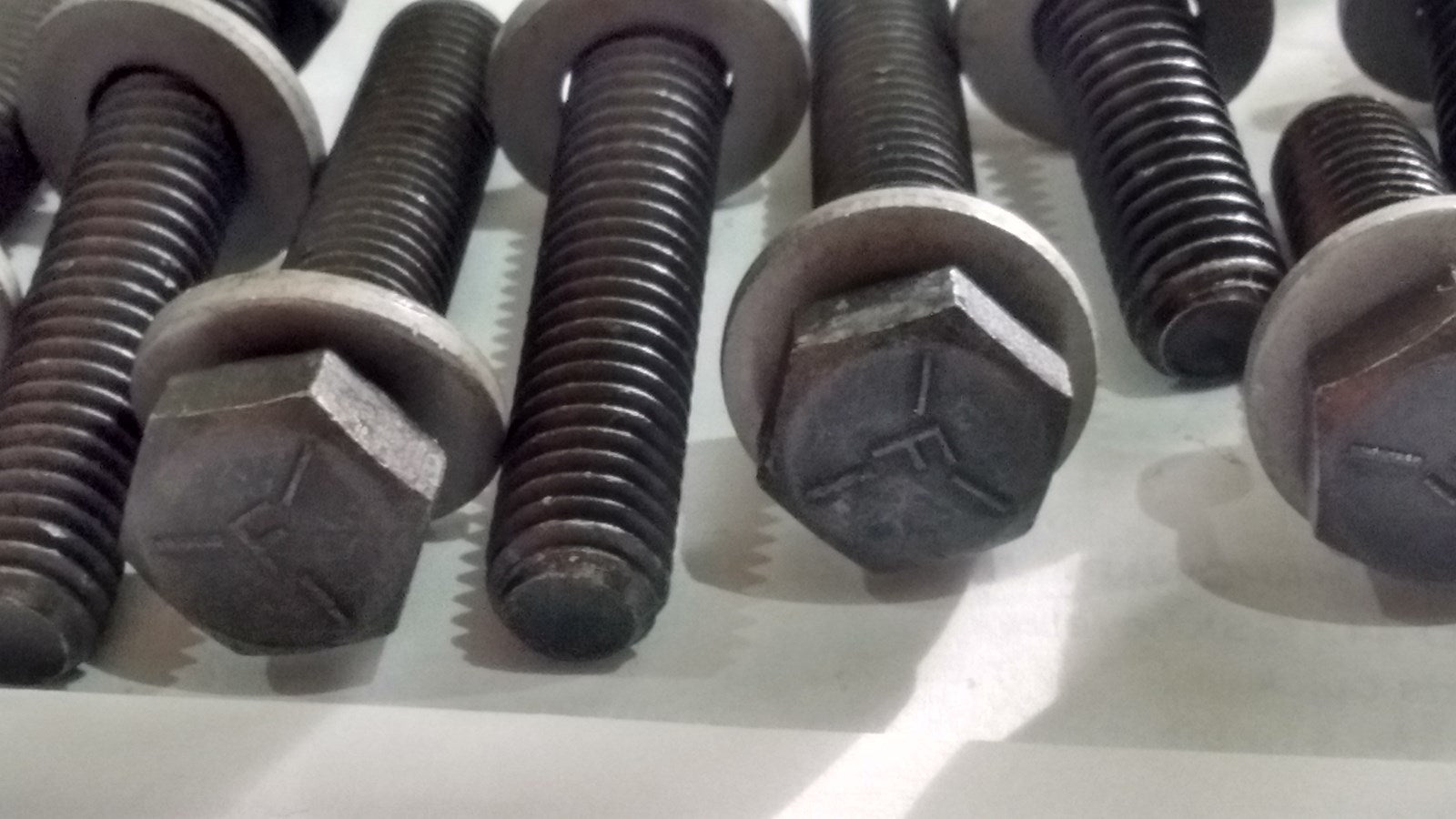 64 65 66 Ford Mustang Falcon exhaust manifold bolts & lock hardware kit 260 289