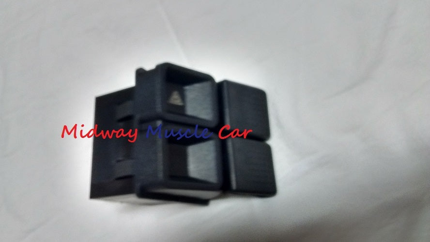 NEW  hazard dash rocker switch  w/o rear defrost 87-93 Ford Mustang GT LX 5.0