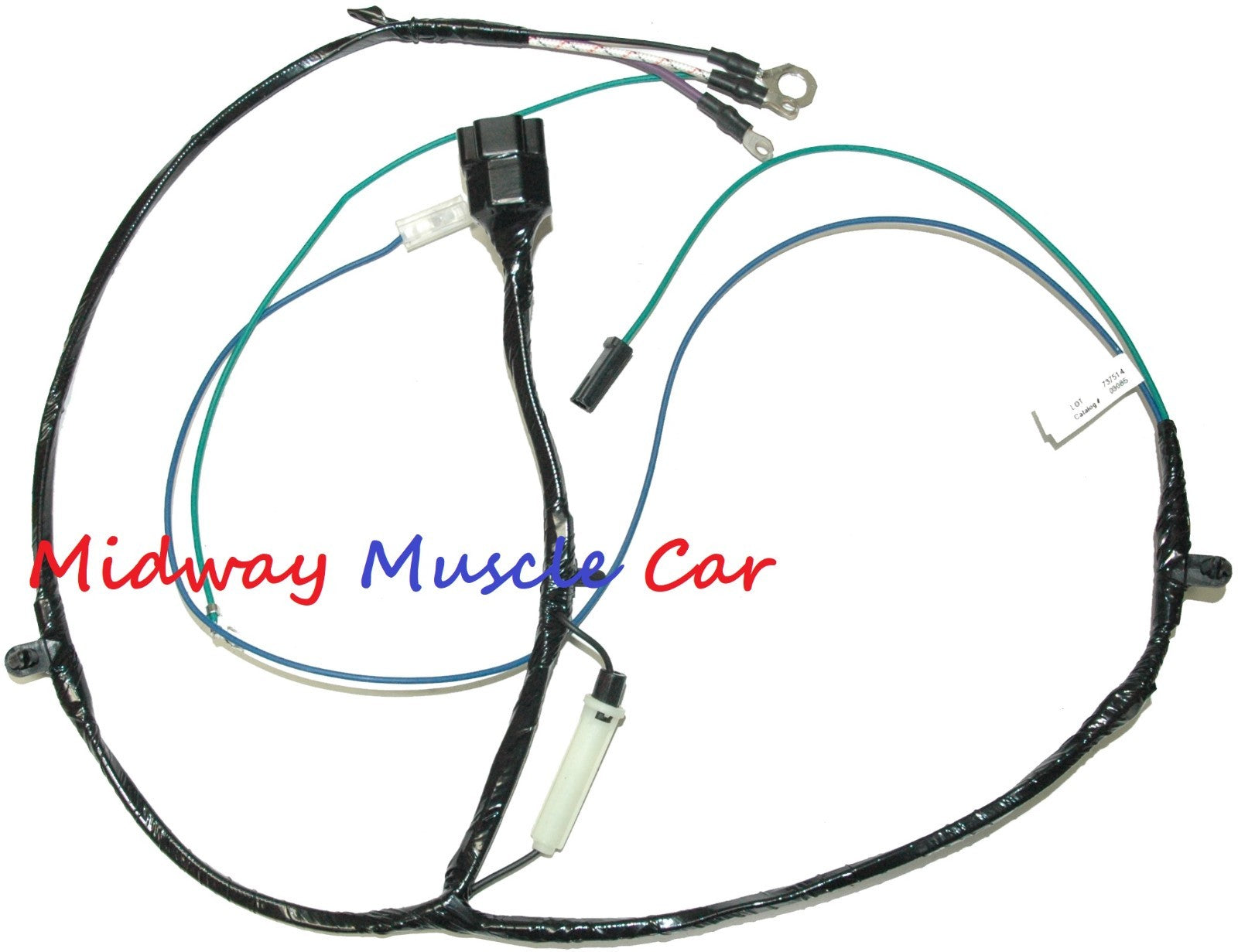 6 cylinder engine wiring harness Chevy pickup truck suburban 60 61 62