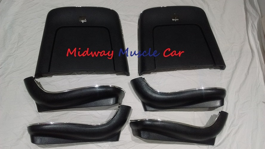 bucket seat plastic seatback & side trim panels 69-72 Chevy Chevelle Pontiac GTO