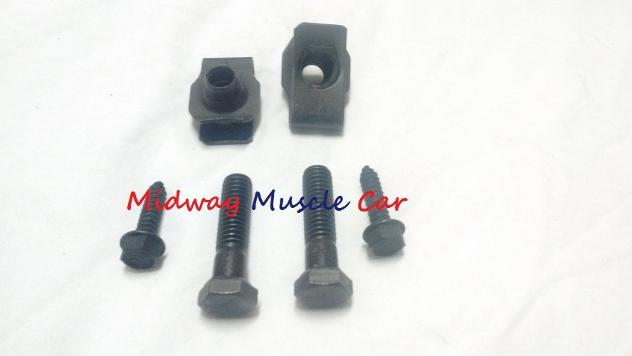 fuel gas tank strap mounting hardware kit 77-81 Chevy Camaro Pontiac Firebird