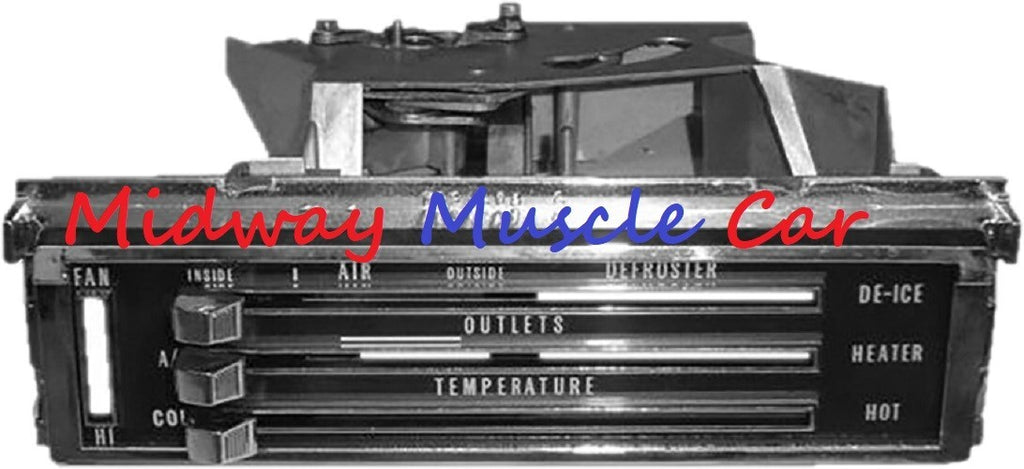 heater control assembly with A/C 67-72 Chevy GMC K10 C10 pickup truck Blazer C20