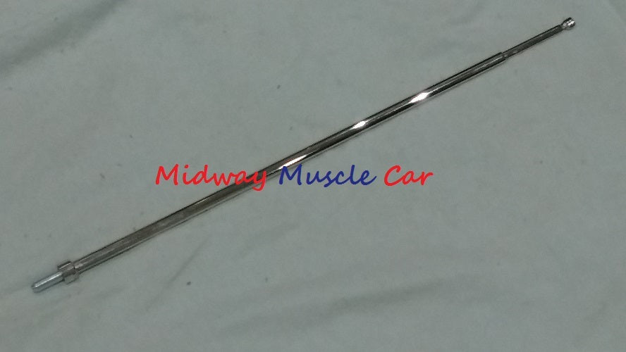NEW fender mount antenna mast with grooved tip 67 68 69 Pontiac GTO Lemans judge