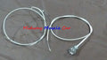 NEW correct unsheathed upper & lower ram air pull cable 69 70 Pontiac GTO T/A