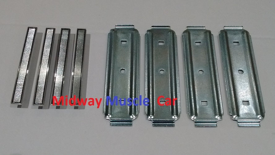NEW bucket seat medallion emblem ornaments emblems 1967 Chevy Chevelle El Camino