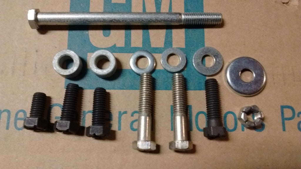 67-70 Pontiac GTO Firebird Judge G/P V8 p/s pump bracket hardware mounting kit