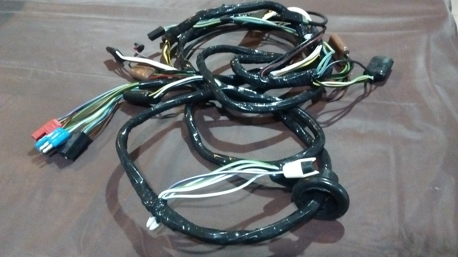 front end headlight feed firewall wiring harness 67 Ford Mustang w/tach w/o GT