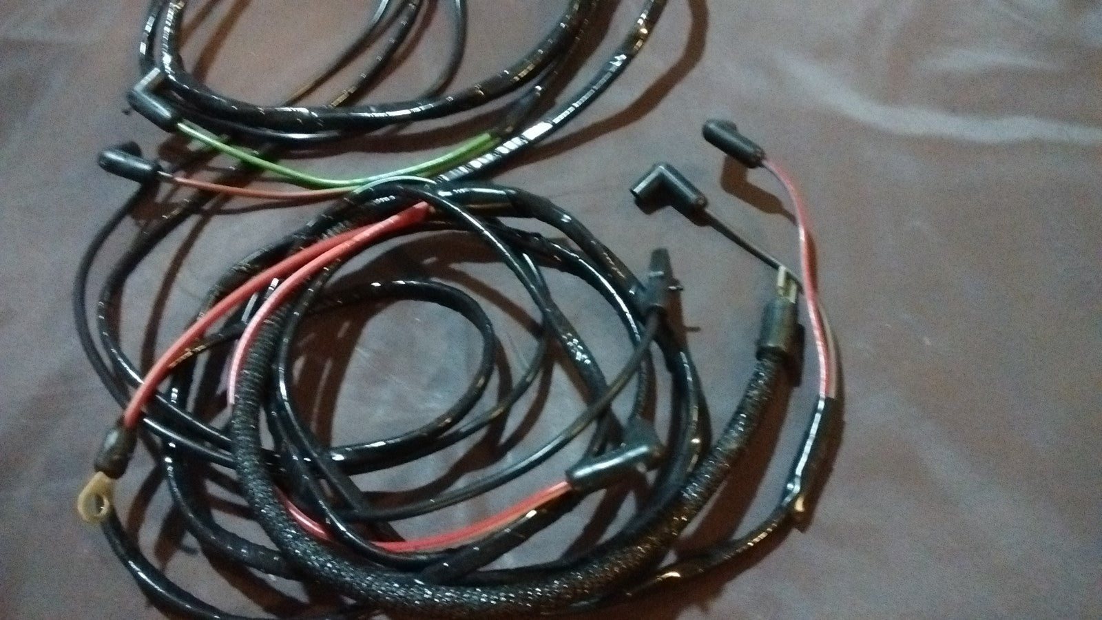 64 Ford Galaxie   Engine Gauge Feed wiring harness big block 390 427