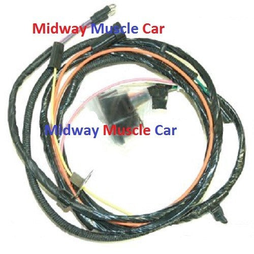 engine wiring harness V8 65 66 Chevy Impala Caprice Biscayne Bel air   with a/c