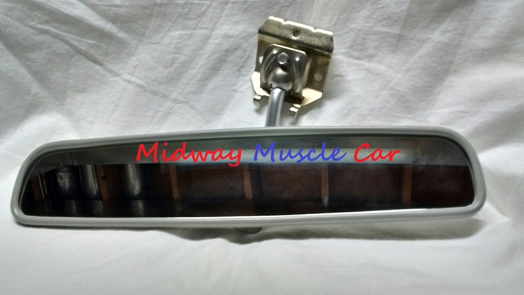 Convt Rear View Mirror & Bracket Assy 69-71 Chevy Pontiac Chevelle GTO Skylark