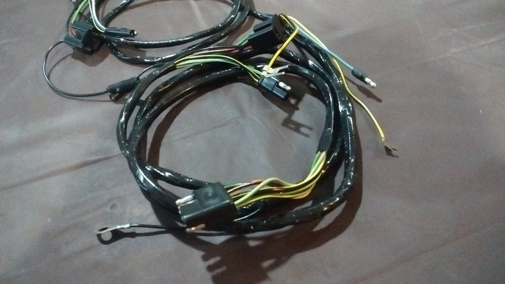 front end headlamp light feed Wiring Harness 64 Ford Mustang 260 289