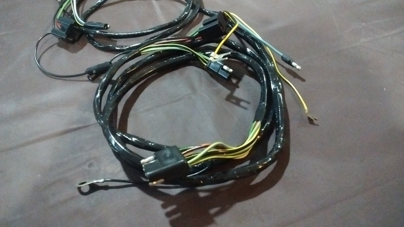 front end headlamp light feed Wiring Harness 64 Ford Mustang 260 289