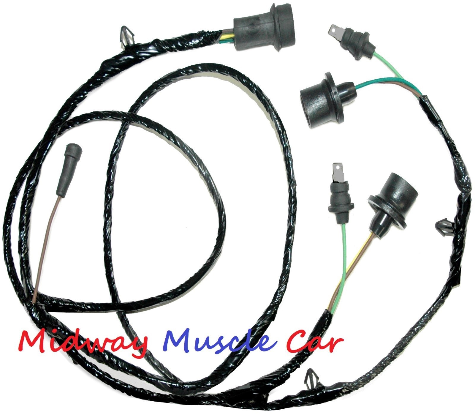 stepside rear body tail light lamp wiring harness Chevy GMC pickup truck 79-84
