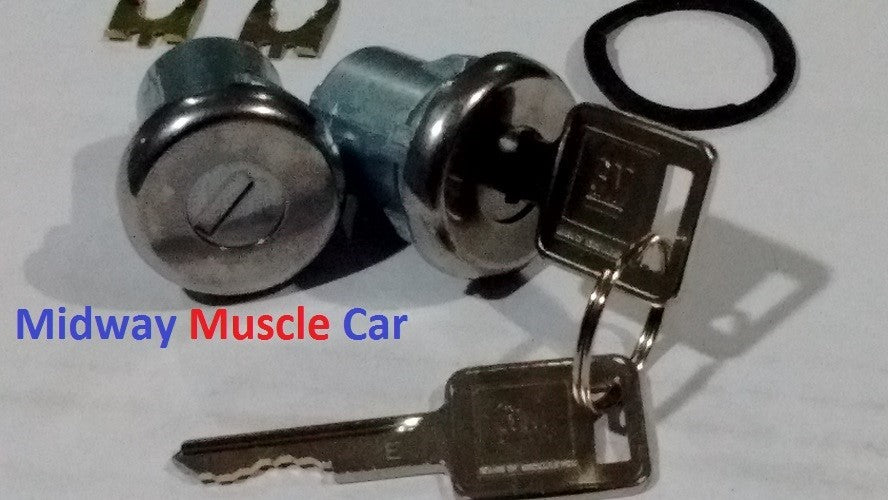 door lock cylinder kit  69-72 Chevy Pontiac Olds Buick 442 Cutlass GTO Chevelle