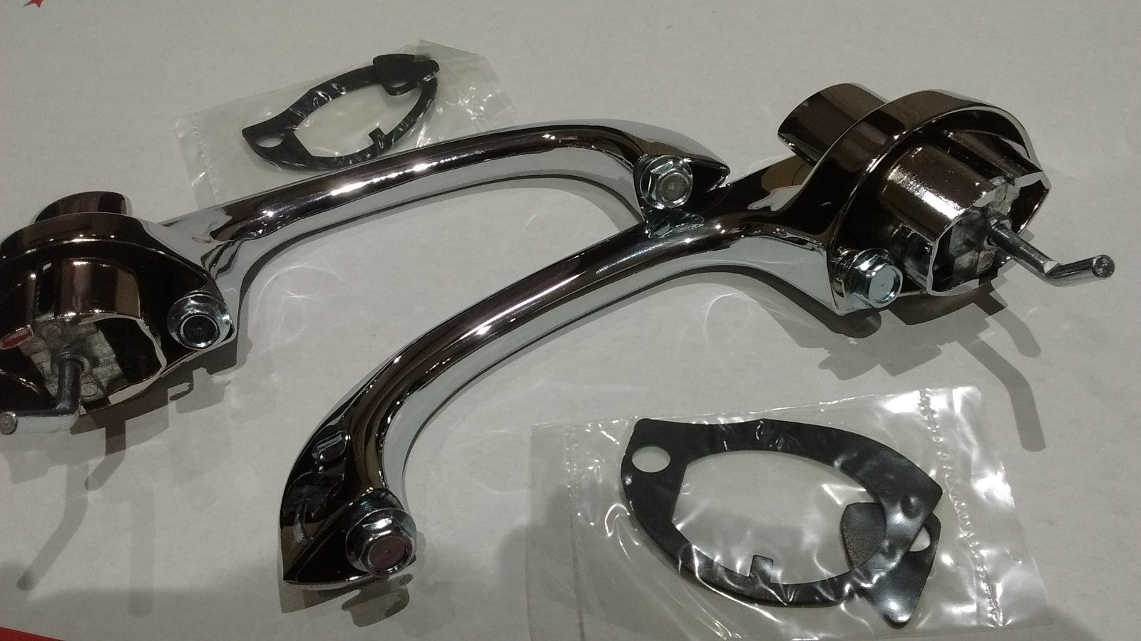 outside door handle complete kit (pr) 68 69 Chevy Chevelle El Camino Malibu SS