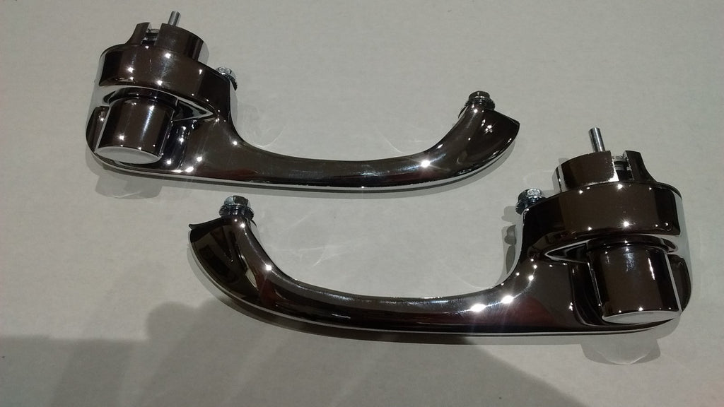 outside door handle complete kit (pr) 64-67 Chevy Chevelle El Camino Malibu