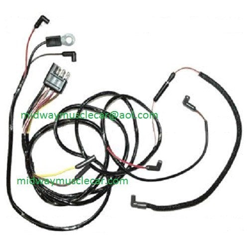65 Ford Mustang v8 Engine Gauge Feed Wiring Harness   1965 260 289
