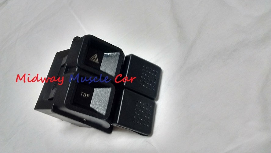 NEW 1987-1993 Ford Mustang GT LX Convertible Top & Hazard Dash Rocker Switch