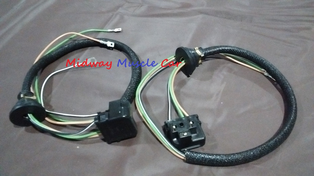 headlight bucket extension wiring harness 55 56 Chevy 150 210 bel air nomad