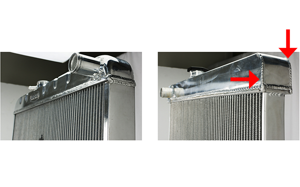 67-69 Firebird Camaro BB Cold-Case aluminum performance radiator w/ Auto Trans