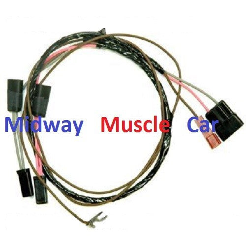 tachometer wiring harness 66 Chevy II Nova   kneeknocker tach