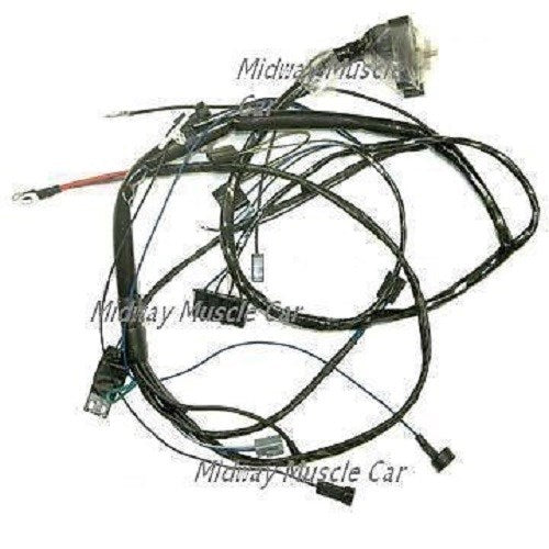 engine wiring harness w/AC & TI 67 Pontiac GTO LeMans Tempest