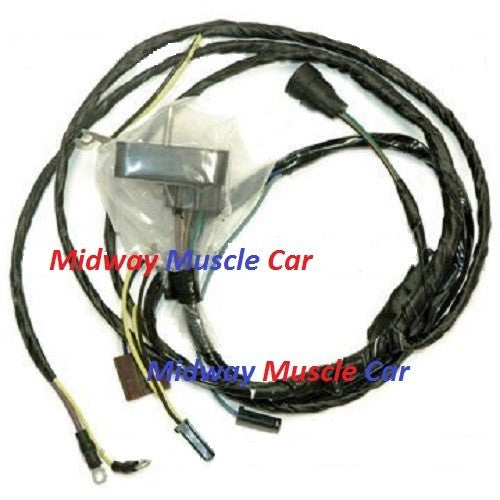 72 Oldsmobile Cutlass Hurst olds 4-4-2 350 455 V8 engine wiring harness