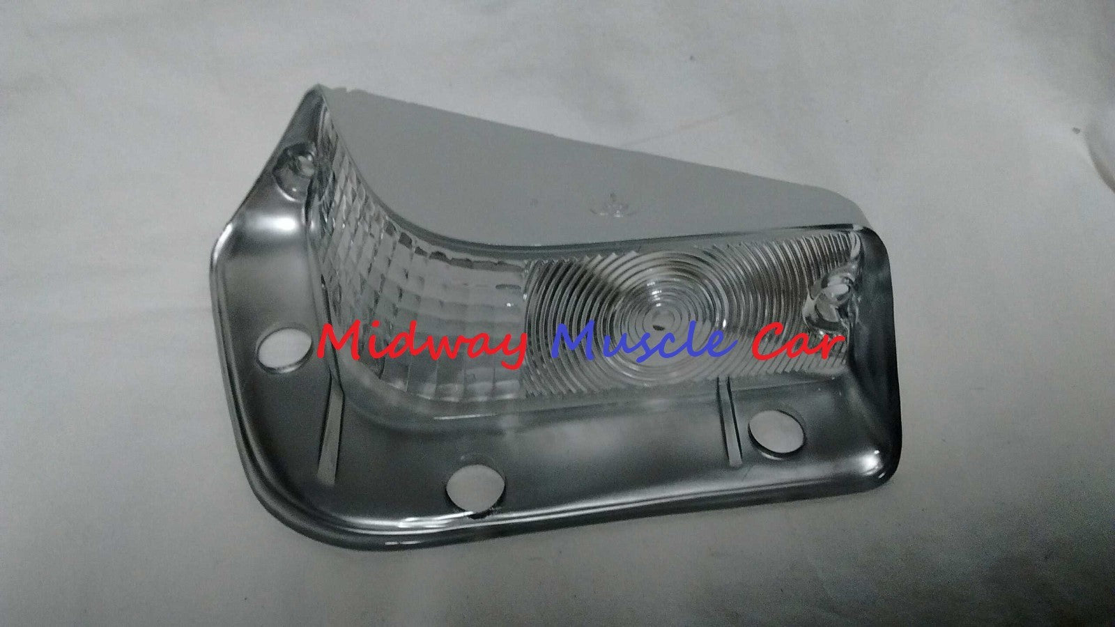 LH front drivers turn signal / parking light lamp lens 68 Pontiac GTO LeMans