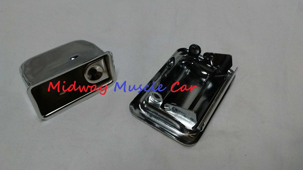 Coupe Rear Ash Tray plain smooth 4" x 2-1/2" 68-72 Chevy Pontiac GTO Chevelle