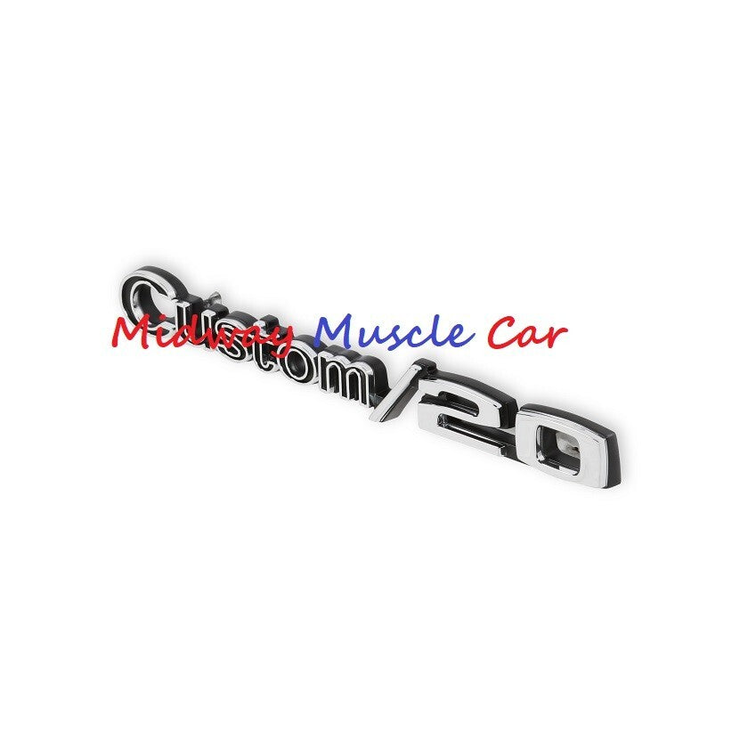 Custom / 20 fender emblem pr 69-72 Chevy C10 K10 Pickup Truck Suburban