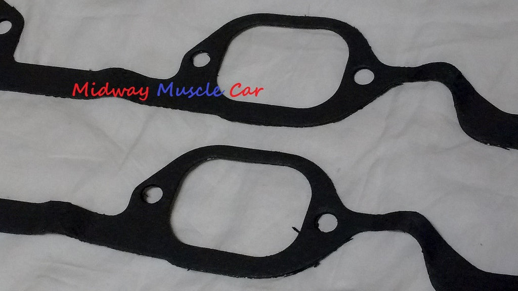 NEW STANDARD exhaust manifold gaskets  59-81 Pontiac GTO LeMans Tempest