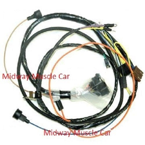 engine wiring harness 68 69 Chevy Camaro 396 427 w/ lights