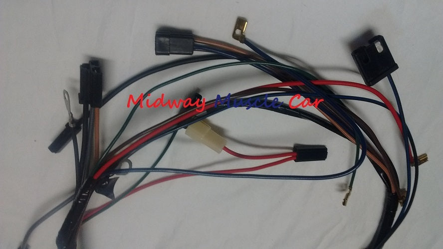 dealer installed a/c cool pack wiring harness 64 Chevy Chevrolet Impala Biscayne