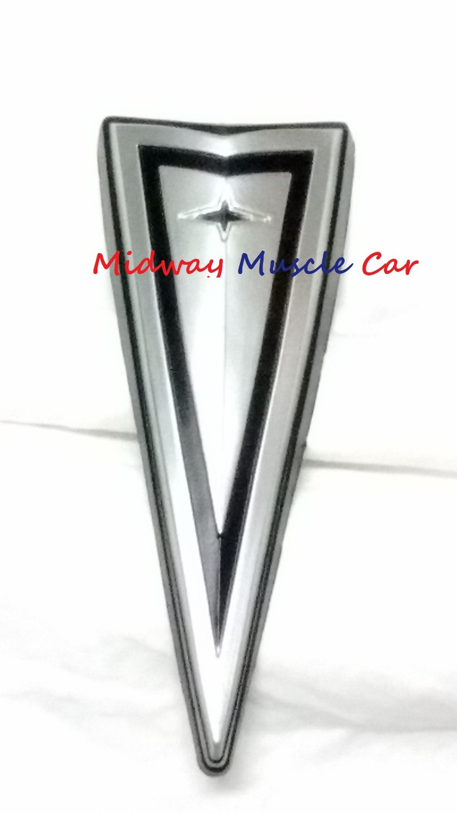 1967 1968 1969 67 68 69 Pontiac Firebird front bumper arrowhead ornament emblem