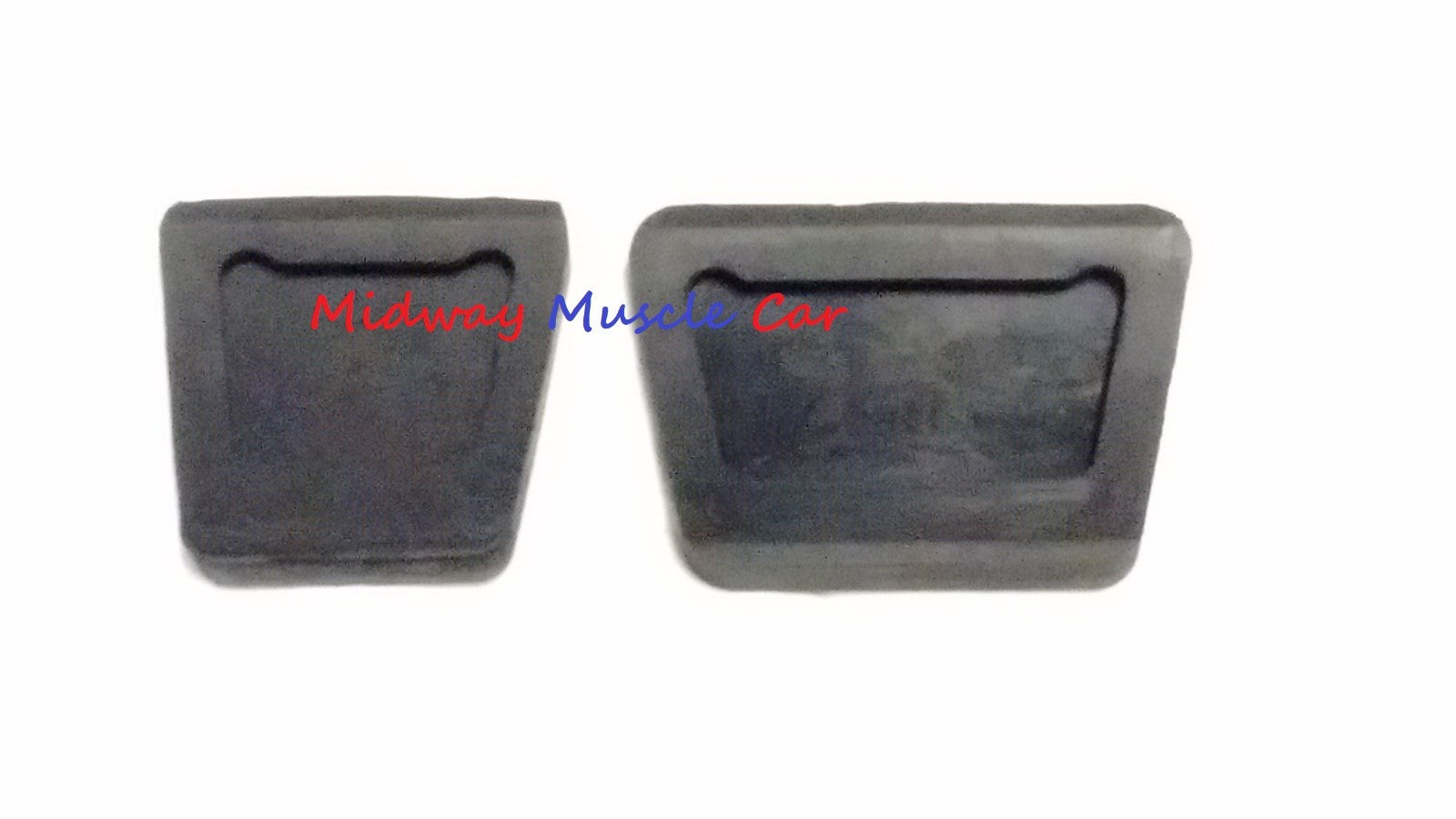 M/T waffle brake & clutch pedal pad set 82-92 Chevy Camaro Pontiac Firebird