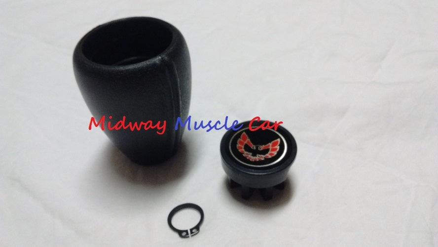 NEW red A/T shift shifter knob assy 76-81 Pontiac Firebird T/A Formula Trans Am
