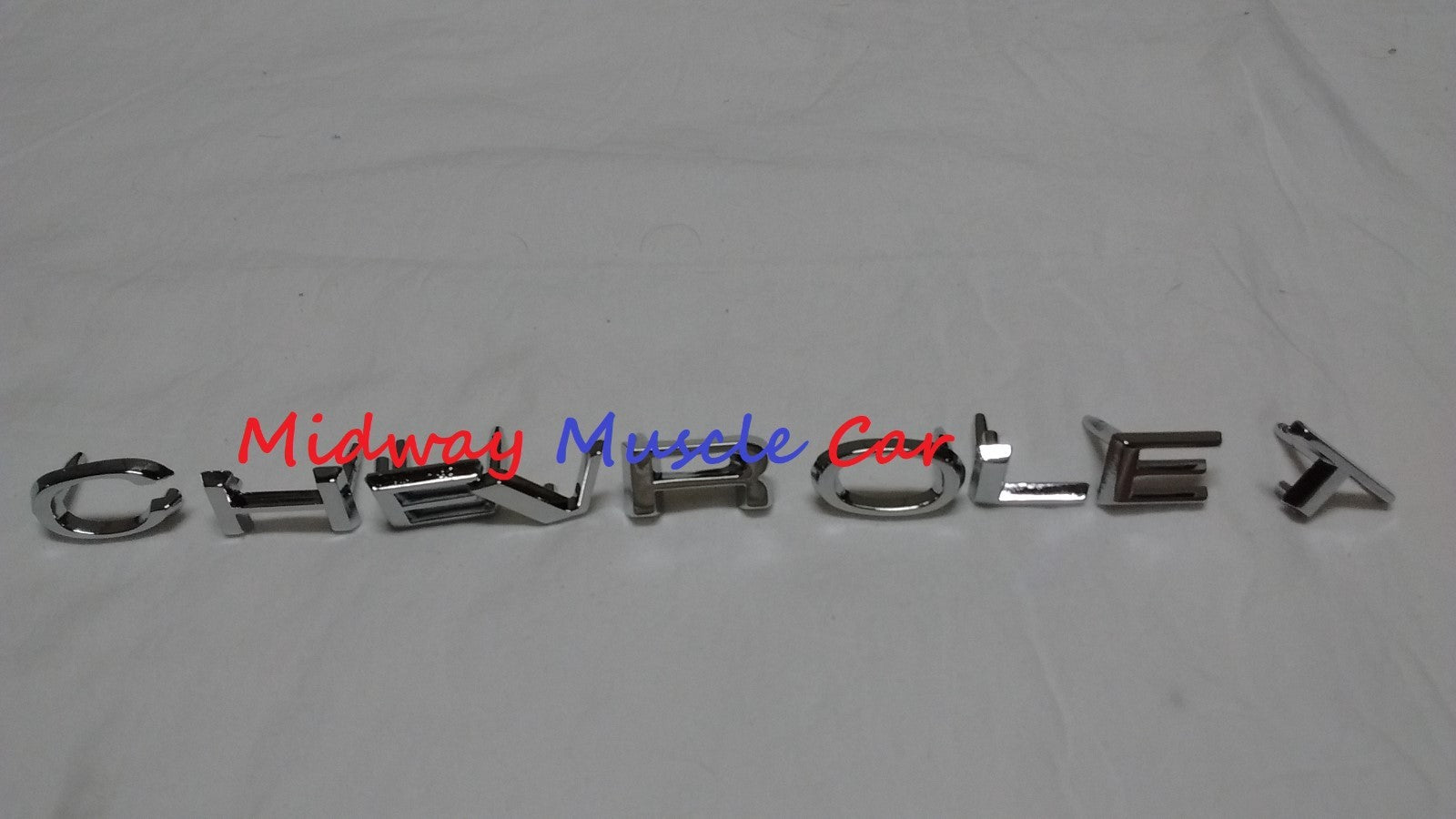 CHEVROLET hood letters emblem 64 Chevy Chevelle Malibu El Camino