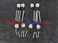 69 Chevy CHEVELLE el camino headlight lamp bezels mounting KIT clips & screws