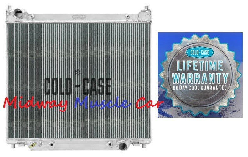 95-97 Ford F-250 F-350 7.3 Powerstroke Cold-Case aluminum performance radiator