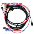 engine wiring harness 62-66 Chevy Nova II 283 327 396 HEI & warning light