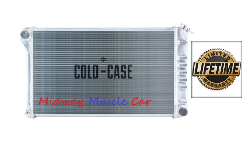 68-72 Chevelle GTO 442 Cutlass Skylark  Cold-Case aluminum radiator w/ Man trans