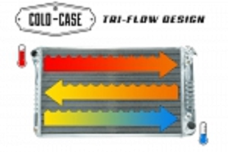 68-79 Chevy Chevy II Nova big block Cold-Case aluminum performance radiator