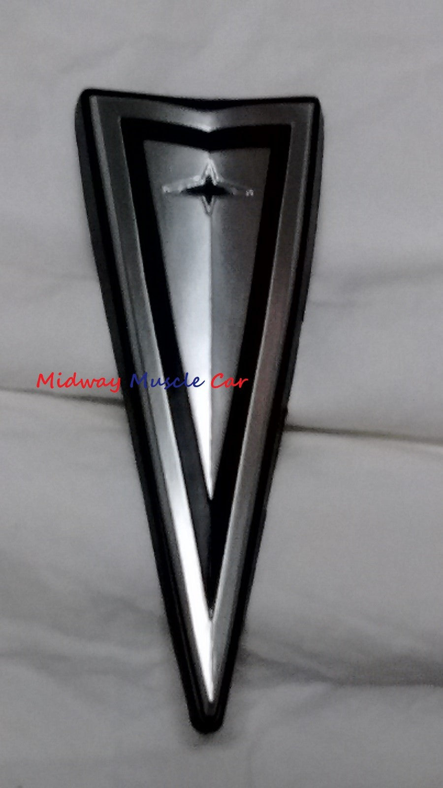 1967 1968 1969 67 68 69 Pontiac Firebird front bumper arrowhead ornament emblem