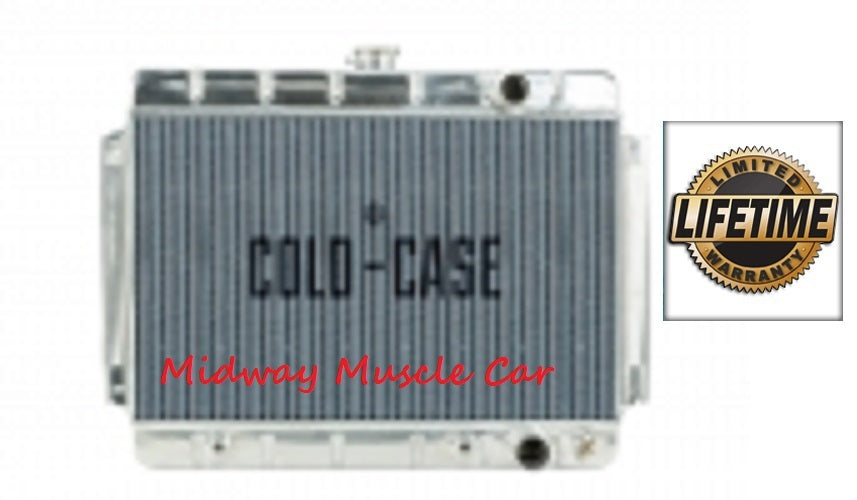 64 65 Chevy Chevelle  Cold-Case aluminum performance radiator  w/ auto trans