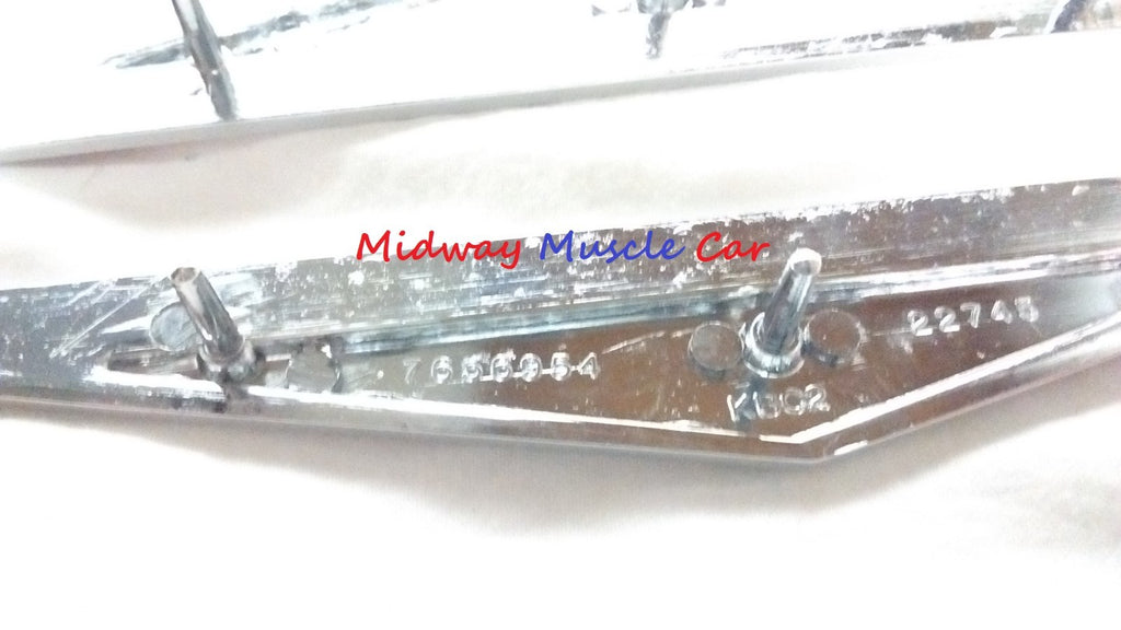 65 66 67 68  Pontiac GTO 6.5 litre gto inner door panel emblem (pair)