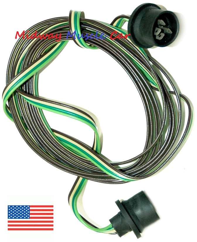 rear body intermediate 67-72 wiring harness Chevy short bed pickup truck blazer