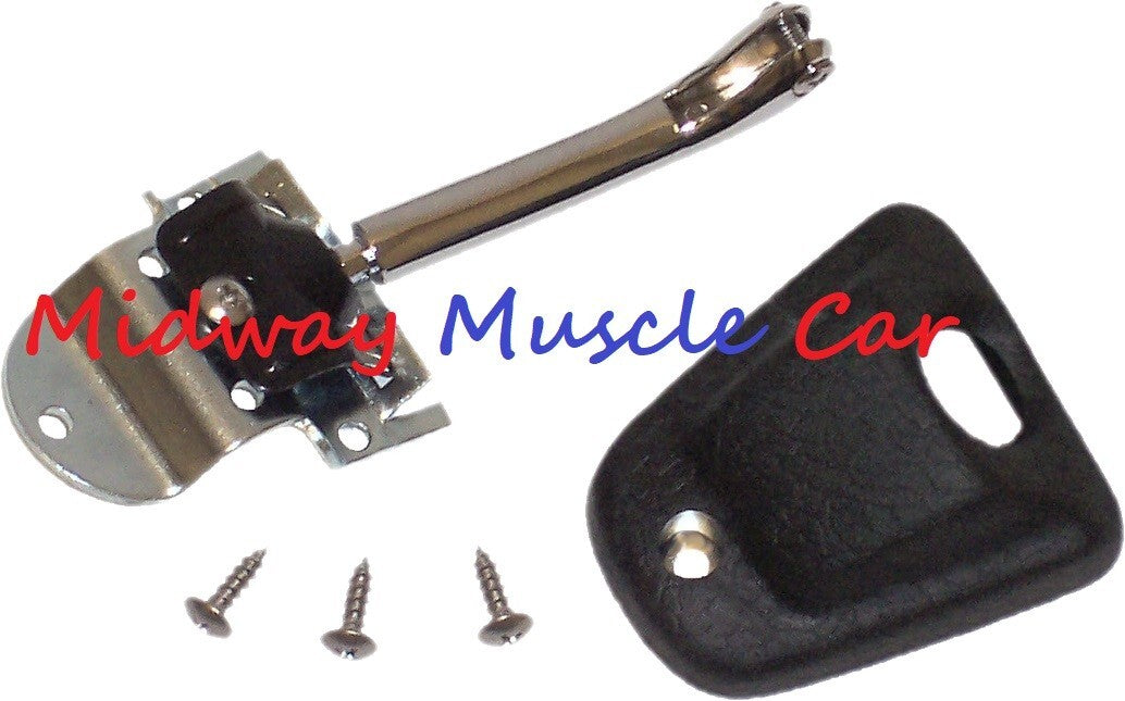 rearview mirror bracket & cover Chevy GMC 69 70 71 pick up truck blazer jimmy