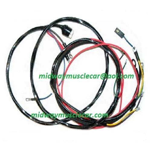 58 59 60 61 62 Chevy Corvette engine wiring harness with manual trans